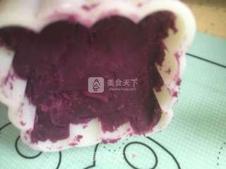 紫薯山药糕的做法步骤:5