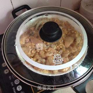 滑嫩蒸鸡的做法步骤:6