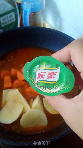 番茄牛肉汤的做法步骤:12