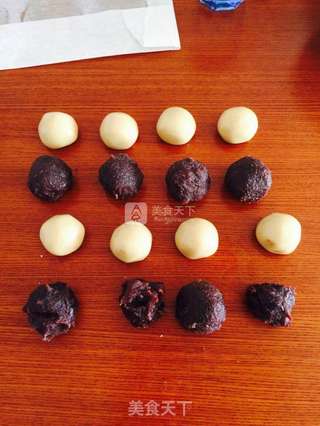 豆沙馅月饼的做法步骤:5
