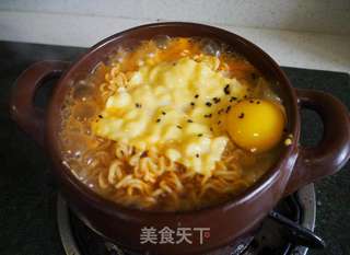 韩式部队锅的做法步骤:7