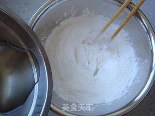 甜品之花好月圆的做法步骤:3