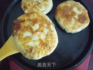 家常葱肉饼的做法步骤:16