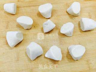玫瑰花馒头的做法步骤:3