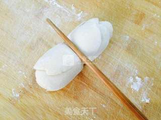 玫瑰花馒头的做法步骤:9