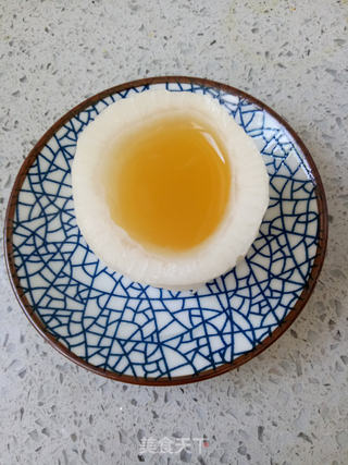 蜂蜜白萝卜杯的做法步骤:5