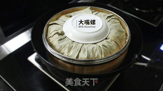荷叶糯香排骨丨大嘴螺的做法步骤:14