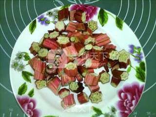 秋葵熟豆豆浆的做法步骤:2