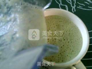 秋葵熟豆豆浆的做法步骤:9