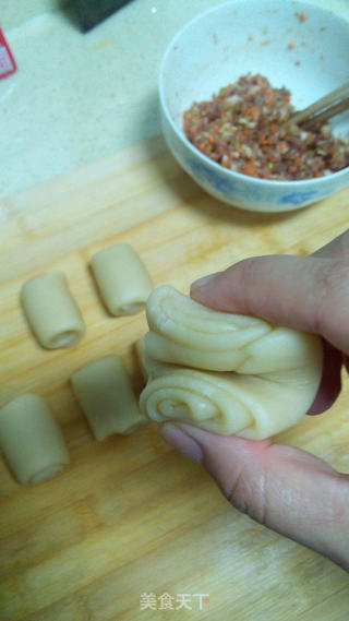 苏式榨菜鲜肉月饼的做法步骤:11