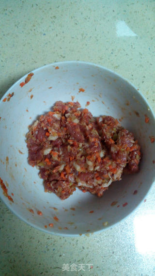 苏式榨菜鲜肉月饼的做法步骤:4
