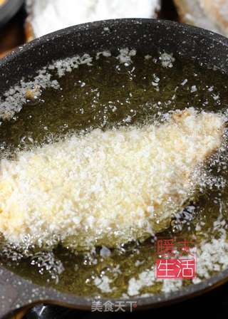 香酥鸡排的做法步骤:7