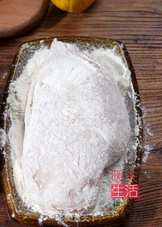香酥鸡排的做法步骤:4