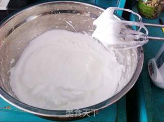 铁釜饭煲版葡萄干酸奶蛋糕的做法步骤:6