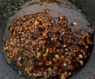 桃李厨艺——肉末酱茄子，好吃的停不下来，米饭一碗又一碗的做法步骤：7