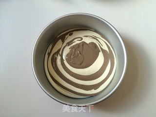 大理石纹戚风蛋糕的做法步骤：13