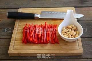 川味麻辣鸡柳的做法步骤:4