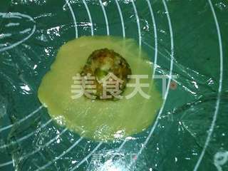 广式五仁瑶柱月饼的做法步骤:15
