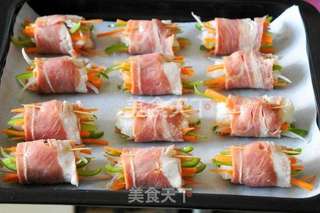 培根肉饭卷的做法步骤:8