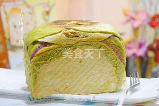 彩虹土司的做法步骤:14