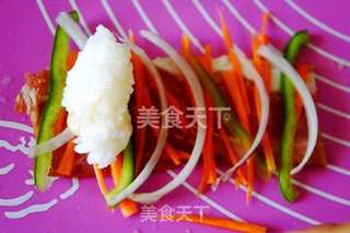 培根肉饭卷的做法步骤:5