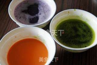 彩虹土司的做法步骤:2