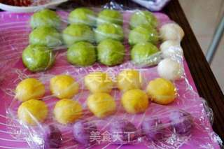 彩虹土司的做法步骤:7