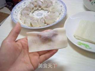 胡萝卜鲜肉小馄饨的做法步骤:6