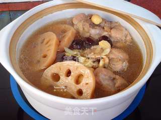 红枣莲藕汤的做法步骤:6