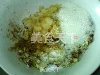 广式香肠月饼的做法步骤:6