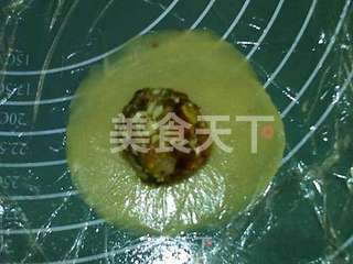 广式香肠月饼的做法步骤:13