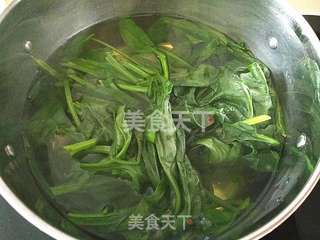 【上汤菠菜】的做法步骤:7