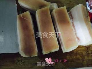 红烧元宝肉的做法步骤:3