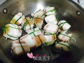 红烧元宝肉的做法步骤:9