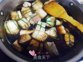 红烧元宝肉的做法步骤:11