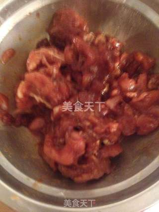 洋葱炒牛肉丝的做法步骤:3