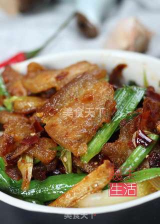 回锅肉的做法步骤:7
