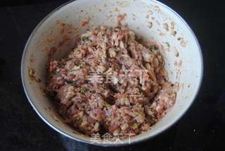 香菇猪肉锅贴的做法步骤:4