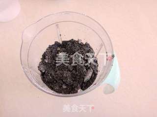 黑芝麻卷的做法步骤:5