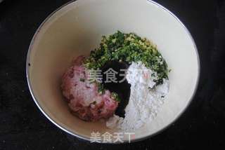 韭菜大肉饺的做法步骤:3