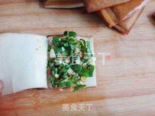 傣味烤豆腐的做法步骤:5