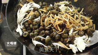 紫苏炒石螺丨大嘴螺的做法步骤:11