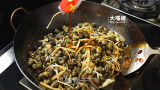 紫苏炒石螺丨大嘴螺的做法步骤:12