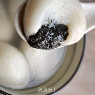黑芝麻汤圆的做法步骤:9