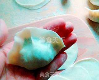 黄瓜鸡蛋水饺的做法步骤:19