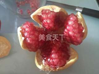 石榴梨汁的做法步骤:2