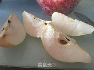石榴梨汁的做法步骤:4