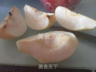 石榴梨汁的做法步骤:5