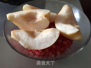 石榴梨汁的做法步骤:6