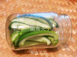 黄瓜小咸菜的做法步骤:3